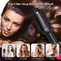 Hot Air One-Step Hair Dryer Negative Ion Anti-Frizz Blowout for Drying,Straightening, Curling and Volumizer (AU Plug) thumbnail