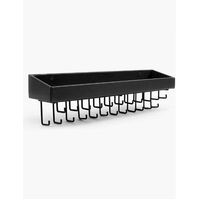 Wall Mount Hanging Jewellery Organiser Holder with 23 Hooks (Black) thumbnail