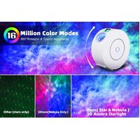 Star Projector Galaxy Light Bedroom connected with Alexa and Google Home thumbnail