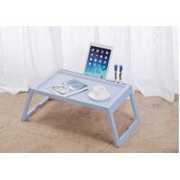 Multifunction Laptop Bed Desk with foldable legs for Home Office (Blue) thumbnail