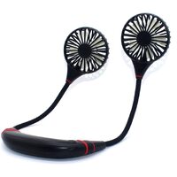 Air Cooler Hands-Free Portable Sports Neck Hanging Fan with USB Rechargeable and 3 Speeds for Outdoor Home-Sports thumbnail
