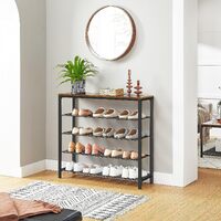 Shoe Rack Storage Organiser 4 Shelves thumbnail