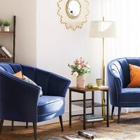 End Table Industrial Side Table Mesh Shelves thumbnail