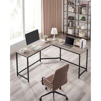 L-Shaped Computer Corner Desk Home Office thumbnail