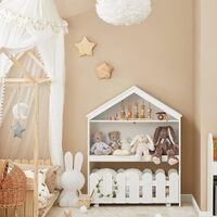 Kids Bookcase Shelf Storage Mobile Toy Chest thumbnail
