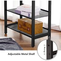 2-Tier Shoe Rack, Industrial Shoe Organizer Storage Bench thumbnail