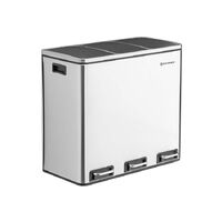3 x 18L Kitchen Bin Waste Separation System thumbnail