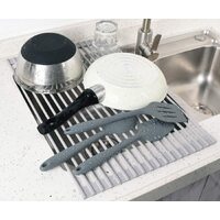 Over The Sink Multipurpose Roll-Up Dish Drying Rack (52 x 33 cm) thumbnail