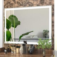 Large Hollywood Makeup Mirror 3 Modes Lighted and Smart Touch Control (92 x 68 cm) thumbnail