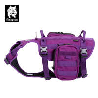 Whinhyepet Military Harness Purple L thumbnail