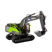 1:18 Scale 13-Channel Alloy Remote Control Excavator Construction Vehicle with Lights, Sound and Steam thumbnail