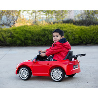 Mercedes-inspired Design Ride-on (Red) Electric Car with Parental Remote Control thumbnail