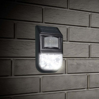 Solar-Powered Motion Sensor Light (1-Piece), Detects Motion, Rechargeable thumbnail