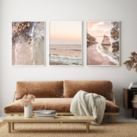 Wall Art 50cmx70cm Amazing Newzealand 3 Sets White Frame Canvas thumbnail