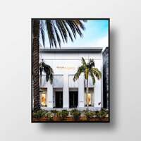 Wall Art 50cmx70cm Fashion Store Black Frame Canvas thumbnail