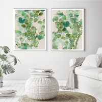 Wall Art 50cmx70cm Zanzibar Gem 2 Sets White Frame Canvas thumbnail