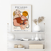 Wall Art 60cmx90cm Le Reve by Pablo Picasso Wood Frame Canvas thumbnail