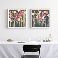 Wall Art 40cmx40cm Laurels Lollies 2 Sets Wood Frame Canvas thumbnail