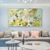Wall Art 50cmx100cm Summer Dream Gold Frame Canvas thumbnail