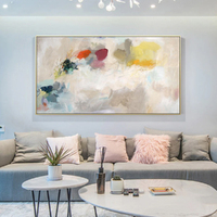 Wall Art 60cmx120cm Abstract Crystal Gold Frame Canvas thumbnail