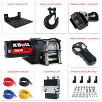 X-BULL Electric Winch 3000LBS 12V Steel Cable Wireless Remote ATV UTV 4WD BOAT 20 Units thumbnail