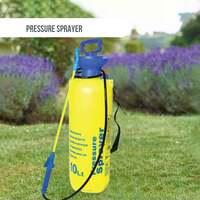 10L Pressure Sprayer - Knapsack Garden Pump For Liquids - Yard Weed Plants thumbnail