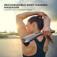 Rechargeable Body Hammer Massager - Handheld Portable Cordless Electric Massage thumbnail