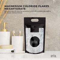 20Kg Magnesium Chloride Flakes Hexahydrate - Organic USP Food Grade Bath Salt thumbnail