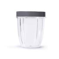 Short Cup For Nutribullet + Stay Fresh Lid - For All Nutri 600 and 900 Models thumbnail