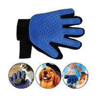 2in1 Pet Deshedding and Massage Glove - Dog or Cat Hair Grooming Right Hand Mitt thumbnail