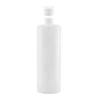 10x 1L Clear HDPE Round Bottle + 28/410 Caps - Empty Plastic Food Storage thumbnail