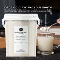 300g Organic Fine Diatomaceous Earth Tub - Food Grade Fossil Shell Flour Powder thumbnail