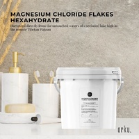 3.8Kg Magnesium Chloride Flakes Hexahydrate Tub - Organic USP Food Grade Salt thumbnail