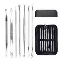 Blackhead Remover 7 Piece Tool Kit For Pimple Extraction Blemish Suction Removal thumbnail