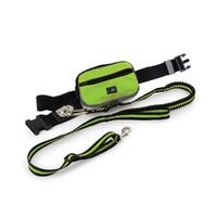 Jogging Dog Bungee Leash - Adjustable Waist Belt Bag + Hands Free Walking Lead thumbnail