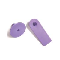 100x Cattle Ear Tags 5x2cm Purple Cow Sheep Pig Small Animal Livestock Label Tag thumbnail