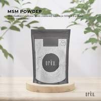 400g MSM Powder or Crystals Tub - 99% Pure Methylsulfonylmethane Dimethyl Sulfone thumbnail