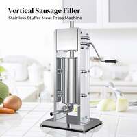 5L Manual Vertical Sausage Filler - Stainless Stuffer Meat Press Machine thumbnail