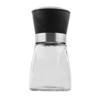 12x 150ml Glass Salt or Pepper Grinder 12cm - Adjustable Ceramic Core Short Mill thumbnail