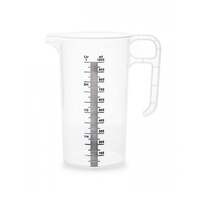 20x 1L Measuring Jug Heavy Duty Clear Plastic Propylene Food Grade BPA 5 Pro-Jug thumbnail