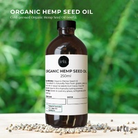 250ml Organic Hemp Seed Oil - Cold Pressed Food Grade Healthy Oils Foods thumbnail