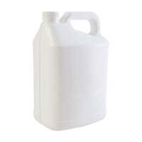 10x 5L White HDPE Plastic Bottles + Tamper Tel Caps - Dangerous Goods Jerry Can thumbnail