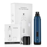 LED Light Pet Nail Grinder Dog Cat Electric Trimmer 2 Speed Rechargeable Filer thumbnail