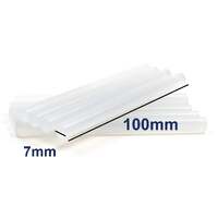 20x Hot Melt Glue Sticks 100mmx7mm Clear 10w Gun Craft Stick Adhesive thumbnail