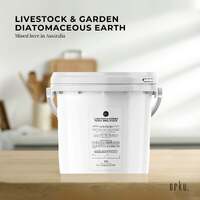 Orku 3Kg Fossil Shell Flour Tub - Livestock Garden Diatomaceous Earth thumbnail