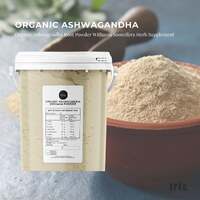 600g Organic Ashwagandha Root Powder Tub Withania Somnifera Herb Supplement thumbnail