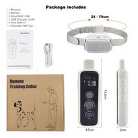 Dog Bark Collar - Rechargeable Remote Citronella Mist Spray Trainer thumbnail