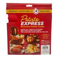 Microwave Potato Cooker - Reusable Perfect Potato Baked Steaming Express Sleeve thumbnail