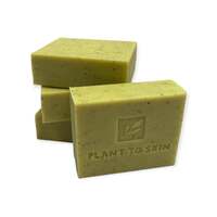 4x 100g Plant Oil Soap Lemongrass and Myrtle Scent - Pure Natural Vegetable Bar thumbnail