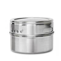12 Magnetic Spice Jar Tins and Steel Plate - 150g Seasoning Storage Containers thumbnail